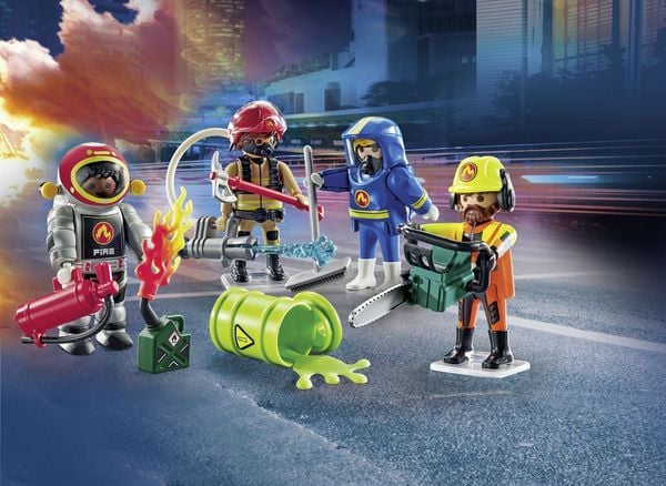 Produktbild: PLAYMOBIL 71468 - Action Heroes - My Figures: Feuerwehr