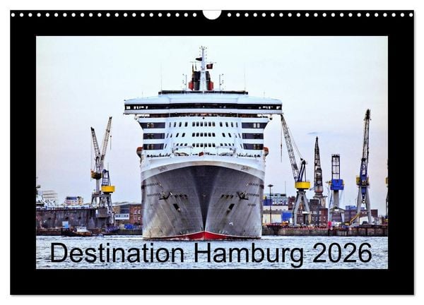 Produktbild: Destination Hamburg 2026 (Wall Calendar 2026 DIN A3 landscape), CALVENDO 12 Month Wall Calendar