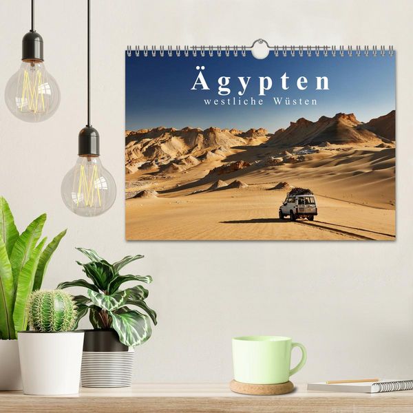 Produktbild: &Auml;gypten &ndash; westliche W&uuml;sten (Wandkalender 2026 DIN A4 quer), CALVENDO Monatskalender