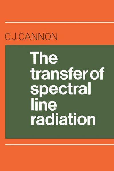 Produktbild: The Transfer of Spectral Line Radiation