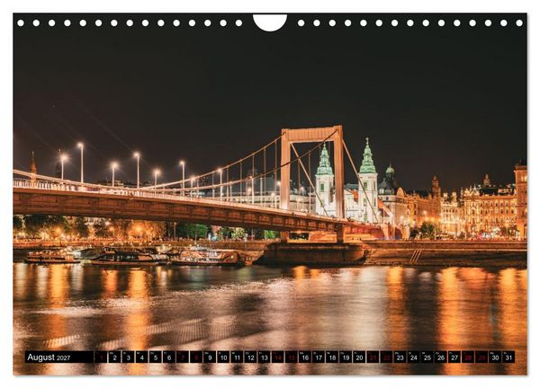 Produktbild: Glanzvolles Budapest (Wandkalender 2027 DIN A4 quer), CALVENDO Monatskalender