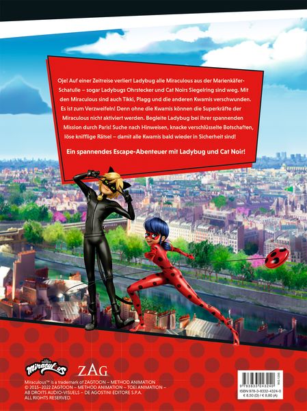 Produktbild: Miraculous: ESCAPE - Die Suche nach den verlorenen Kwamis