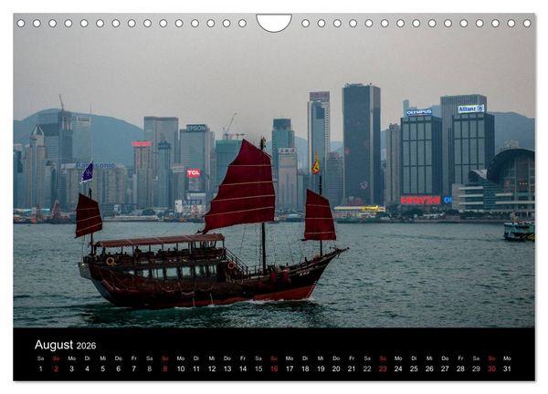 Produktbild: Hongkong (Wandkalender 2026 DIN A4 quer), CALVENDO Monatskalender
