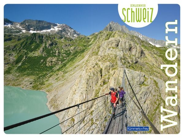 Produktbild: K&uuml;mmerly+Frey Erlebnis Schweiz Wandern - Wanderf&uuml;hrer