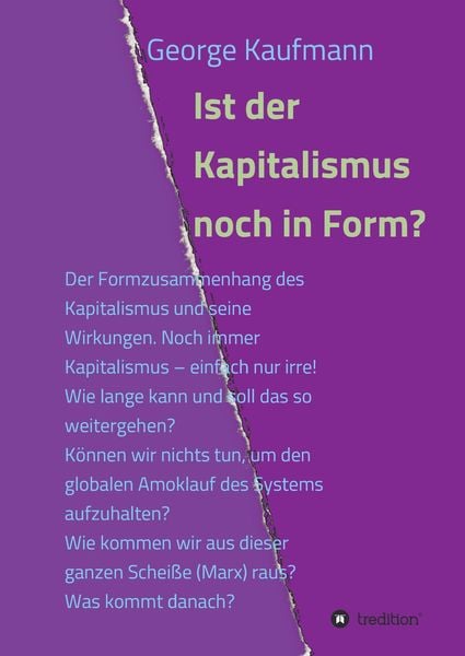 Produktbild: Ist der Kapitalismus noch in Form?