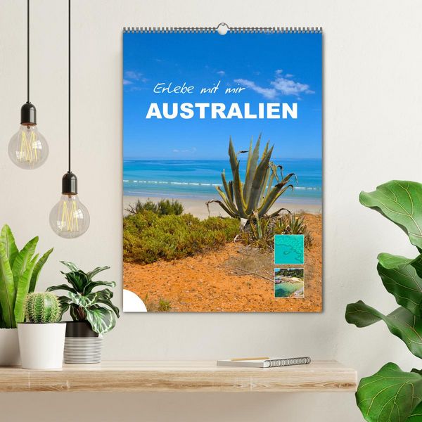 Produktbild: Erlebe mit mir Australien (Wandkalender 2026 DIN A2 hoch), CALVENDO Monatskalender