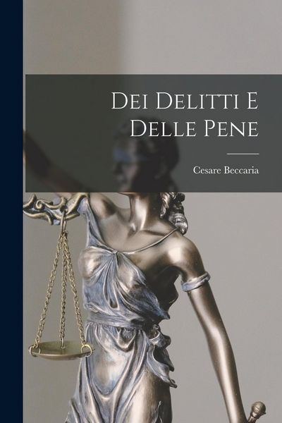 Produktbild: Dei Delitti e Delle Pene
