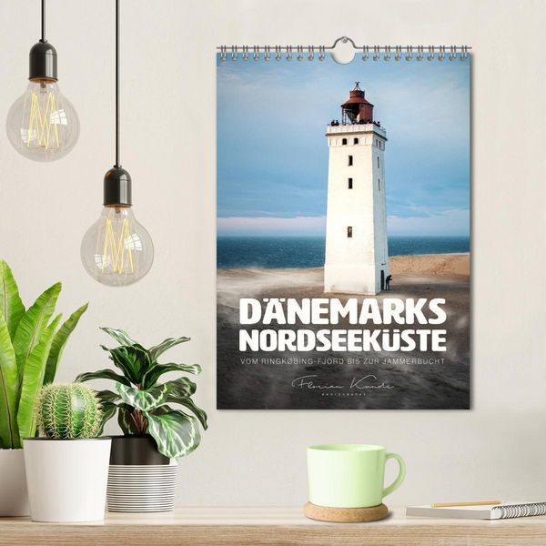 Produktbild: D&auml;nemarks Nordseek&uuml;ste - Vom Ringk&oslash;bing-Fjord bis zur Jammerbucht (Wandkalender 2026 DIN A4 hoch), CALVENDO Monatskalender