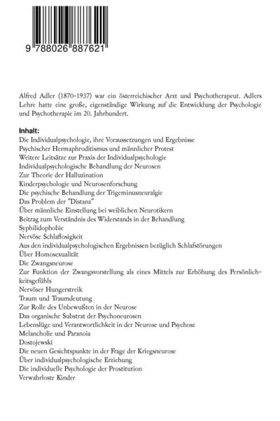 Produktbild: Praxis und Theorie der Individualpsychologie
