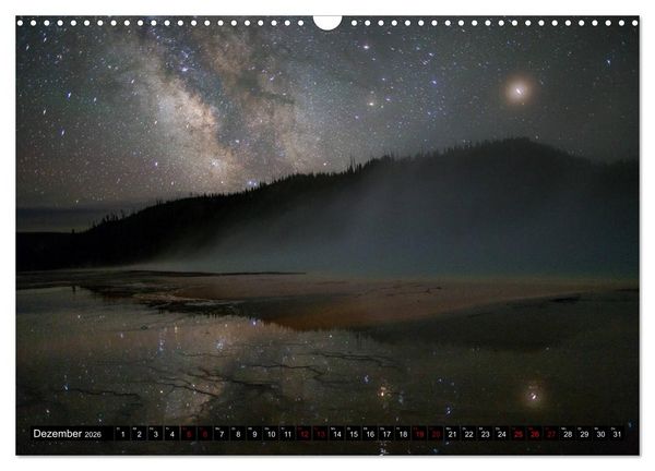 Produktbild: Yellowstone Nationalpark. Tanz auf dem Vulkan (Wandkalender 2026 DIN A3 quer), CALVENDO Monatskalender