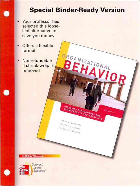 Produktbild: Loose-Leaf Organizational Beha