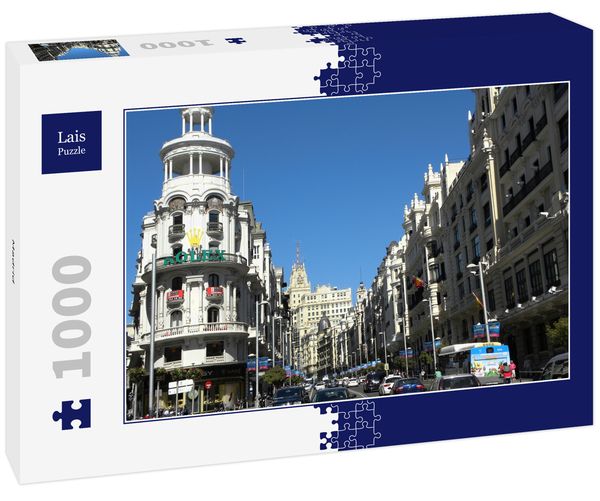 Produktbild: Lais Puzzle Madrid 1000 Teile