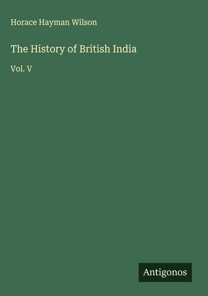 Produktbild: The History of British India