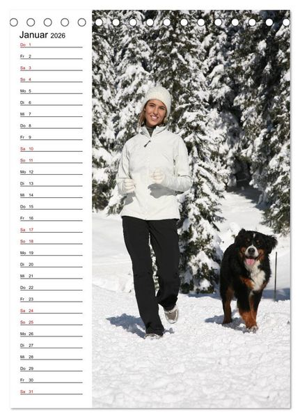 Produktbild: Der Laufplaner (Tischkalender 2026 DIN A5 hoch), CALVENDO Monatskalender