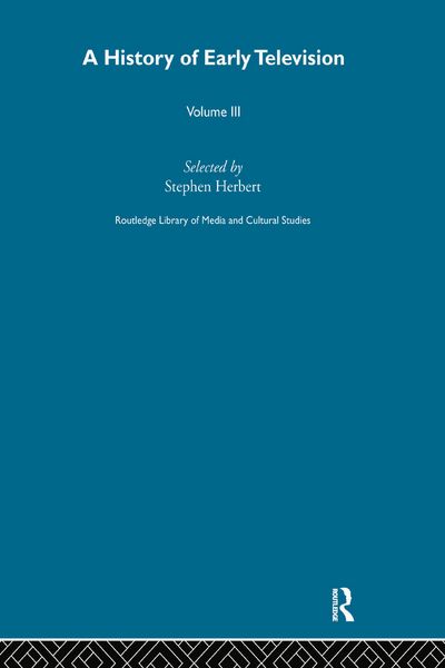 Produktbild: A History Of Early Television Vol 3