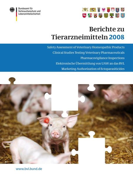 Produktbild: Berichte zu Tierarzneimitteln 2008