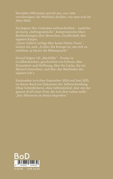 Produktbild: Selbstgespr&auml;che und R&uuml;ckfall