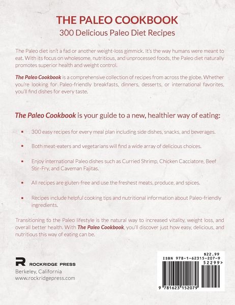 Produktbild: The Paleo Cookbook