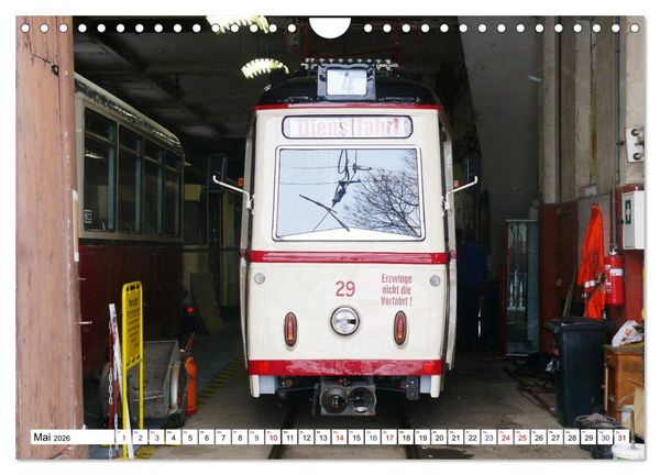 Produktbild: LOWA-Stra&szlig;enbahnen Naumburg-Gera-Sta&szlig;furt-Frankfurt/Oder (Wandkalender 2026 DIN A4 quer), CALVENDO Monatskalender