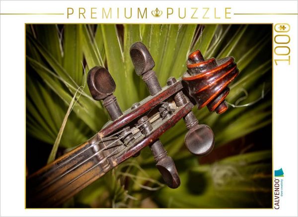 Produktbild: CALVENDO Puzzle Ein Motiv aus dem Kalender Geige - B&uuml;hne frei f&uuml;r ein Reichtum an Klangfarben | 1000 Teile Lege-Gr&ouml;&szlig;e 64x48cm Foto-Puzzle f&uuml;r gl&uuml;ckliche Stunden