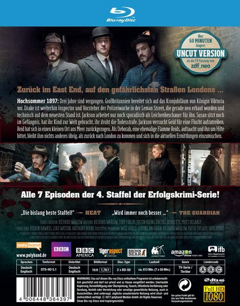 Produktbild: Ripper Street - Staffel 4 [2 BRs]
