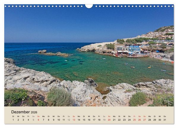 Produktbild: Mallorca - Traumhafte Balearen Insel (Wandkalender 2026 DIN A3 quer), CALVENDO Monatskalender