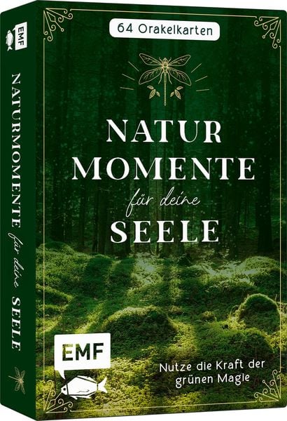 Produktbild: Orakel-Karten-Box: Naturmomente f&uuml;r deine Seele: Nutze die Kraft der gr&uuml;nen Magie