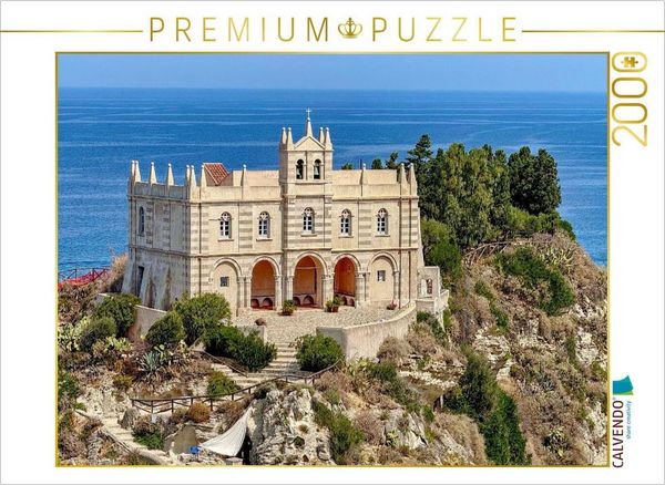 CALVENDO Puzzle Tropea in Kalabrien | 2000 Teile Lege-Größe 90x67cm Foto-Puzzle für glückliche Stunden