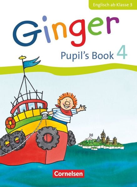 Produktbild: Ginger - Lehr- und Lernmaterial f&uuml;r den fr&uuml;h beginnenden Englischunterricht - Allgemeine Ausgabe - Ausgabe 2014 - 4. Schuljahr