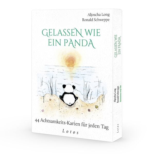 Produktbild: Gelassen wie ein Panda. 44 Achtsamkeits-Karten f&uuml;r jeden Tag