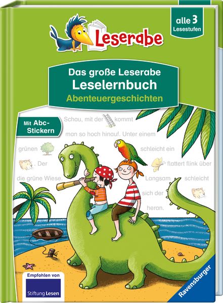 Das große Leserabe Leselernbuch: Abenteuergeschichten - Leserabe ab der 1. Klasse - Erstlesebuch für Kinder ab 5 Jahren