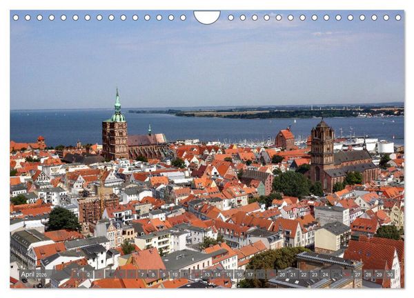 Produktbild: Stralsund - Perle der Ostsee (Wandkalender 2026 DIN A4 quer), CALVENDO Monatskalender