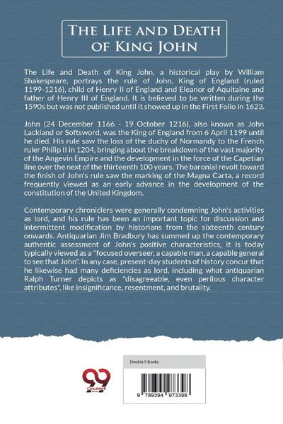 Produktbild: The Life and Death Of King John