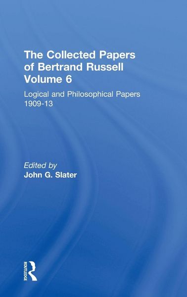 Produktbild: The Collected Papers of Bertrand Russell, Volume 6