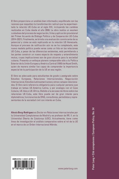 Produktbild: La UE y Cuba en el siglo XXI