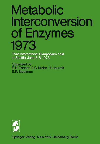 Produktbild: Metabolic Interconversion of Enzymes 1973