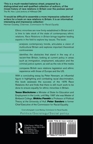 Produktbild: Race Relations in Britain