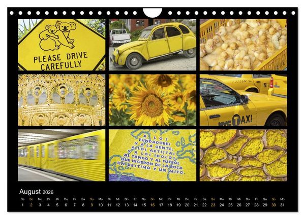 Produktbild: Colours (Wandkalender 2026 DIN A4 quer), CALVENDO Monatskalender