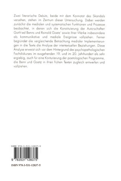 Produktbild: Gottfried Benn &mdash; Rainald Goetz