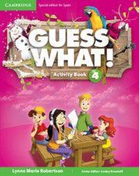 Produktbild: Guess What! Level 4 Activity Book with Home Booklet and Online Interactive Activities Spanish Edition