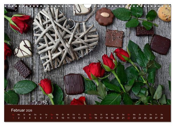 Produktbild: Ein total s&uuml;&szlig;er Kalender (Wandkalender 2026 DIN A3 quer), CALVENDO Monatskalender