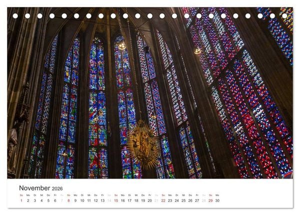 Produktbild: Aachener Dom - Weltkulturdenkmal (Tischkalender 2026 DIN A5 quer), CALVENDO Monatskalender