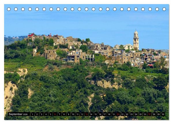 Produktbild: Riviera di Ponente (Tischkalender 2026 DIN A5 quer), CALVENDO Monatskalender