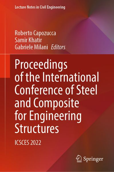Produktbild: Proceedings of the International Conference of Steel and Composite for Engineering Structures