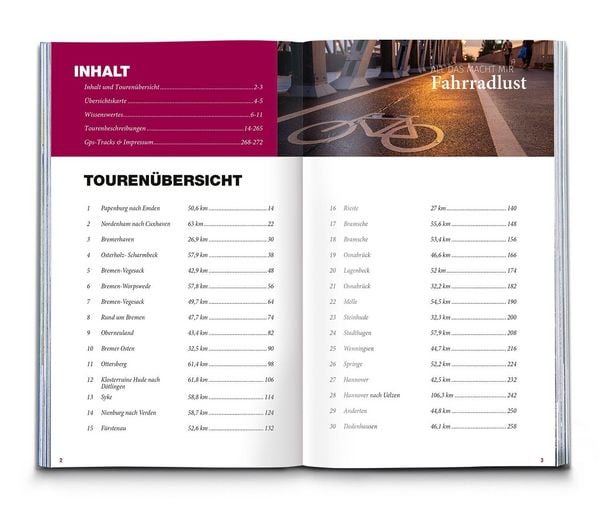 Produktbild: KOMPASS Fahrradlust Niedersachsen