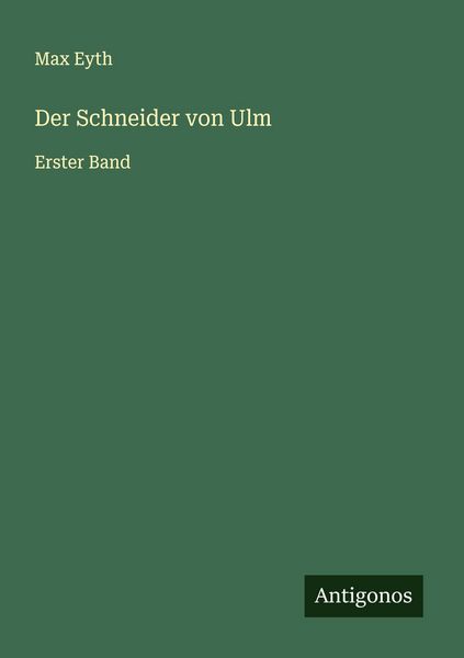 Produktbild: Der Schneider von Ulm