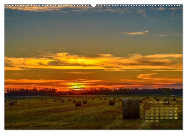 Produktbild: Manitoba 2026 Wenn die Sonne schlafen geht (Wandkalender 2026 DIN A2 quer), CALVENDO Monatskalender