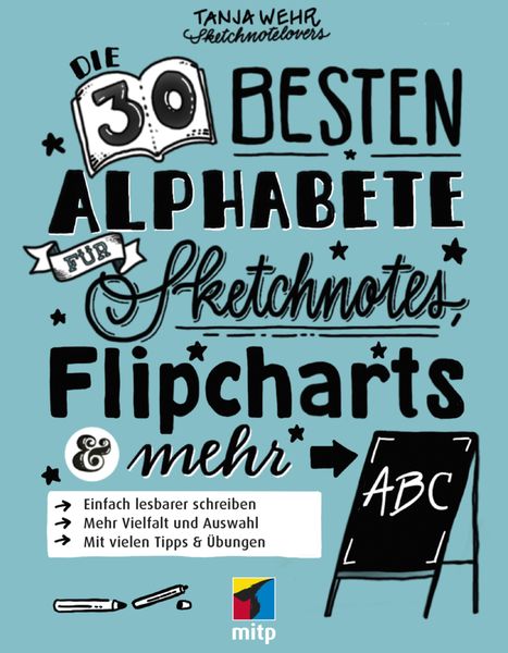 Die 30 besten Alphabete für Sketchnotes, Flipcharts & mehr