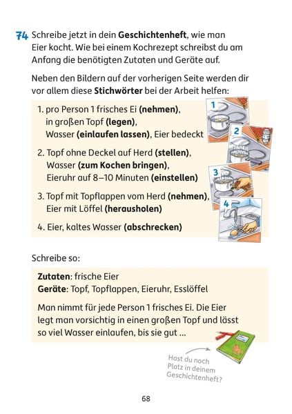 Produktbild: Deutsch 3. Klasse &Uuml;bungsheft - Aufsatz