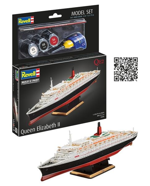 Modellbau Model Set Queen Elizabeth 2